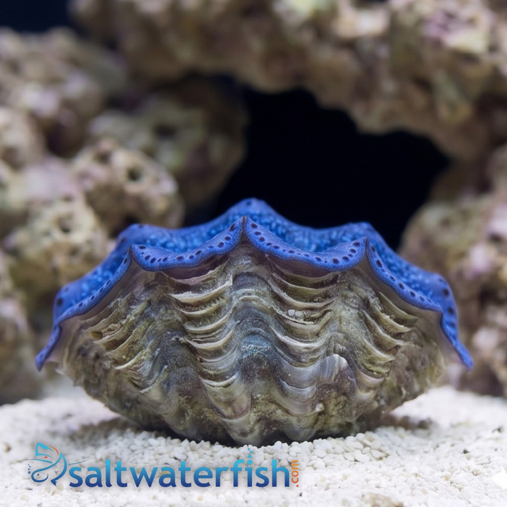 Maxima Clam: Turquoise : 1st Grade - Aquacultured