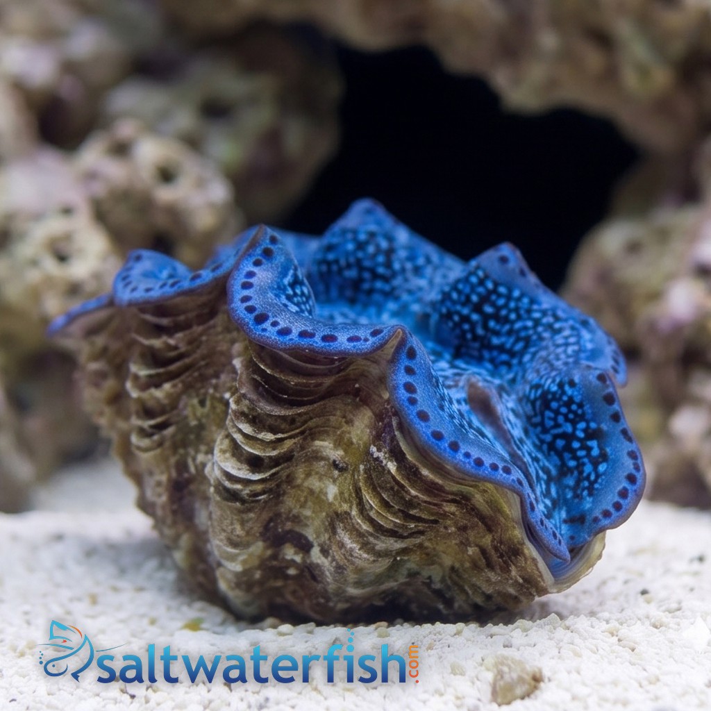 Maxima Clam: Turquoise : 1st Grade - Aquacultured