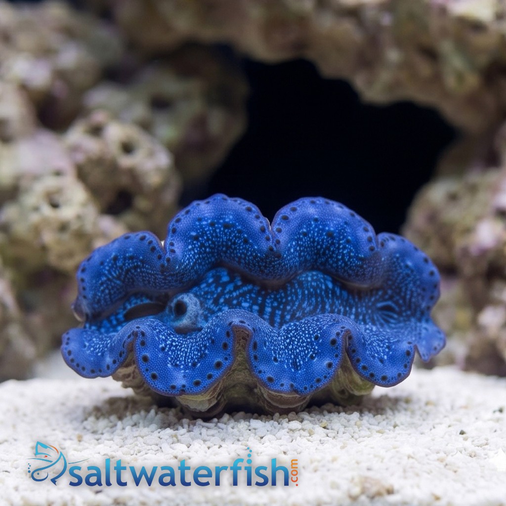 Maxima Clam: Turquoise : 1st Grade - Aquacultured