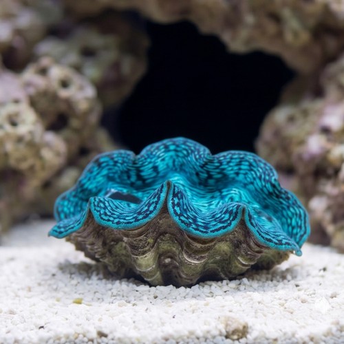 Squamosa Clam Blue - Aquacultured
