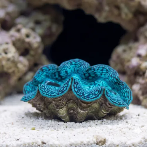 Squamosa Clam Blue - Aquacultured