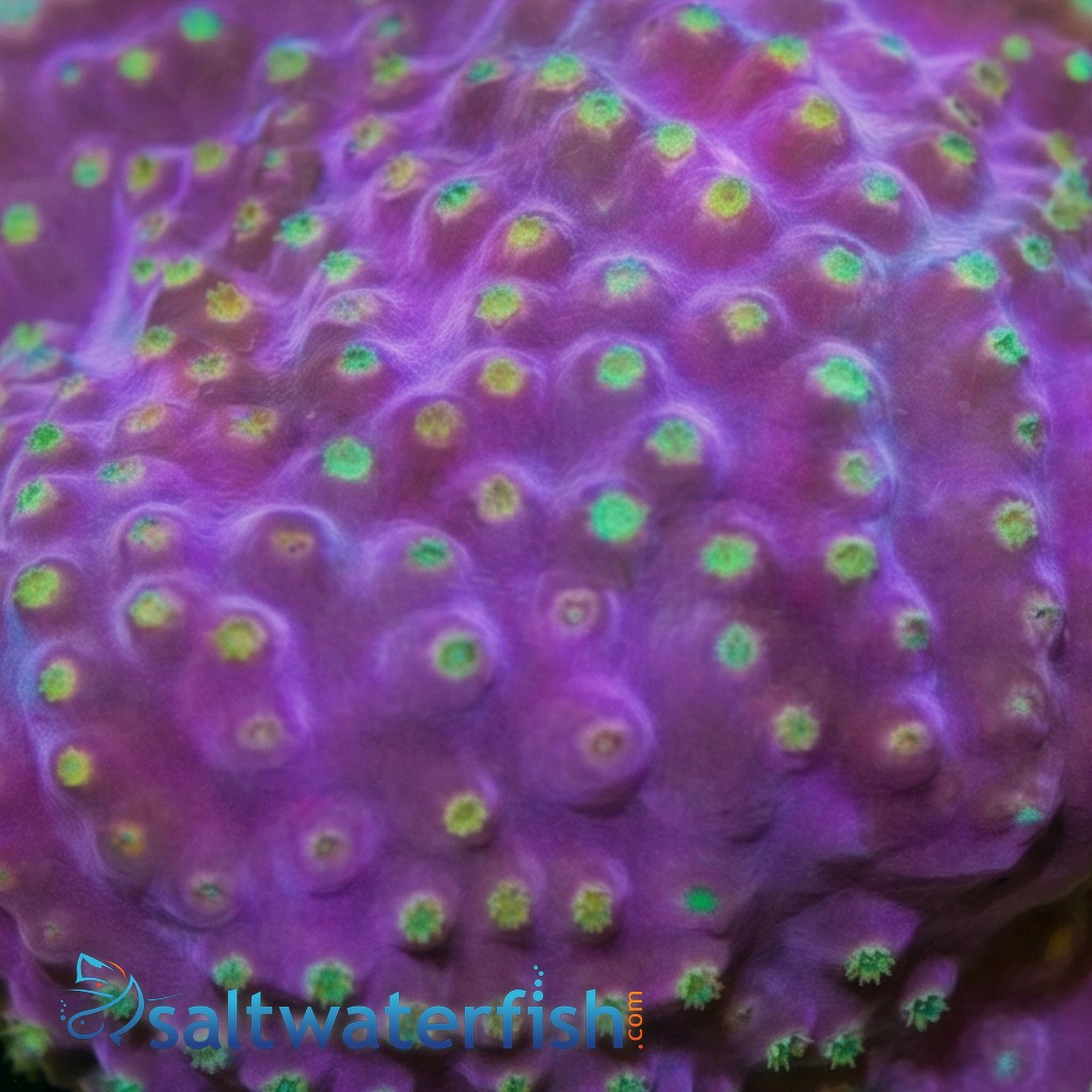 Large Polyp Cup Coral: Yellow