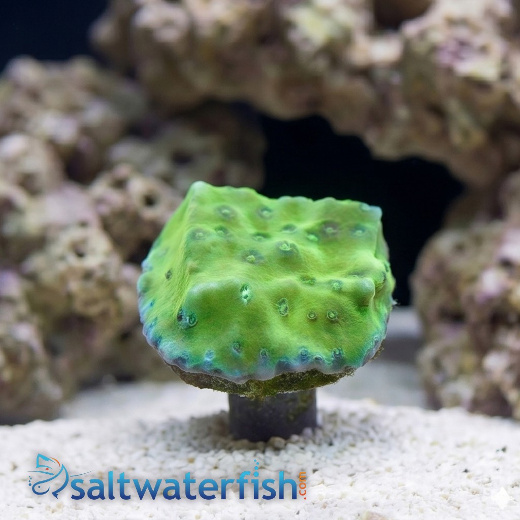 Cup Coral: Green Fire - Aquacultured
