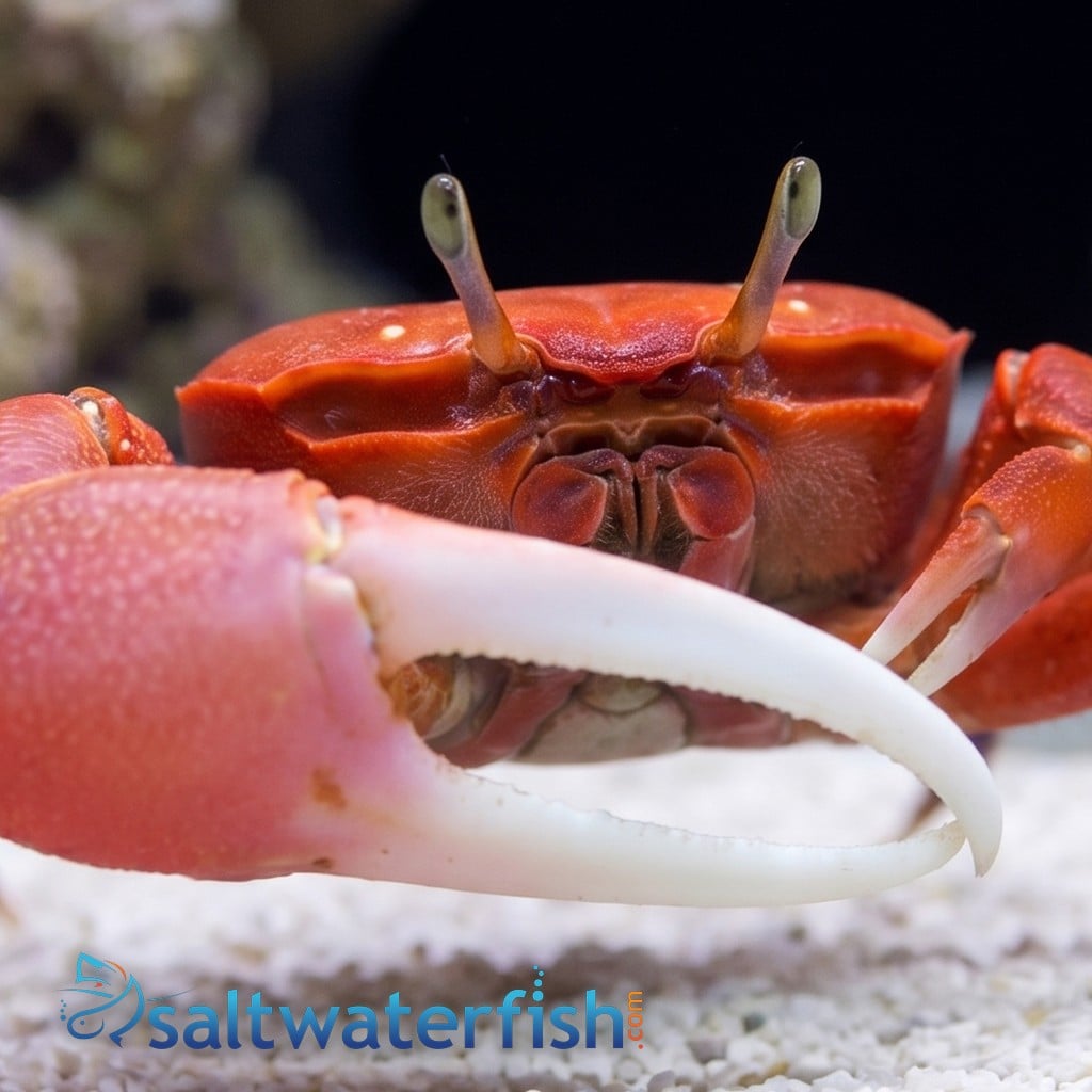 Red Fiddler Crab