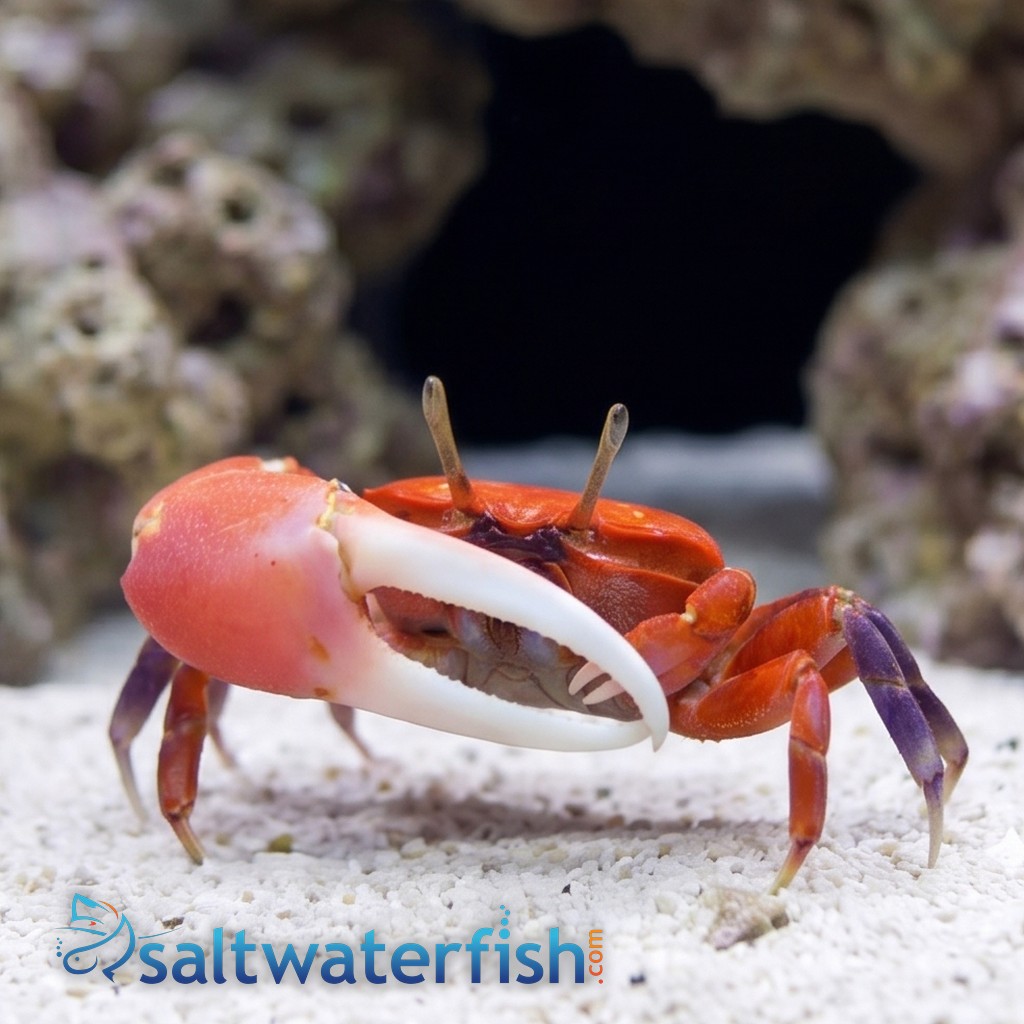 Red Fiddler Crab