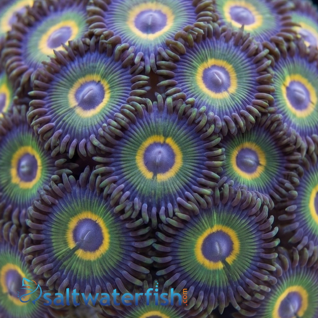 Assorted Caribbean Zoanthid Frag: Ultra Color - Aquacultured