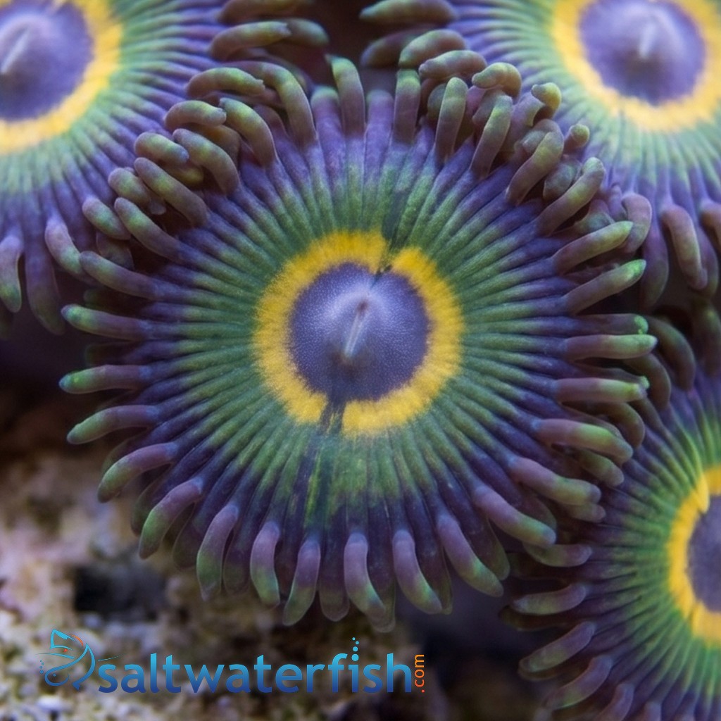 Assorted Caribbean Zoanthid Frag: Ultra Color - Aquacultured