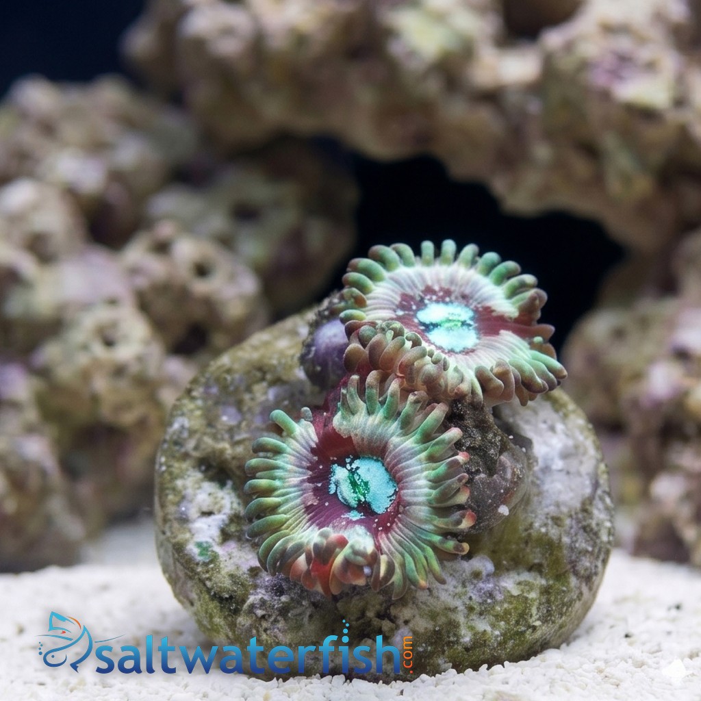 Zoanthid : White Zombie - Aquacultured