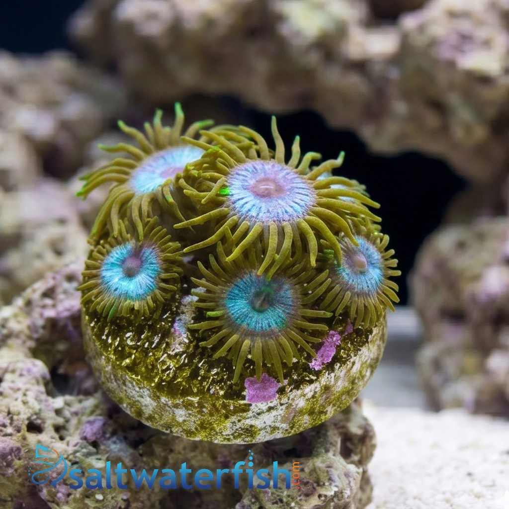 Zoanthid : Lich King - Aquacultured