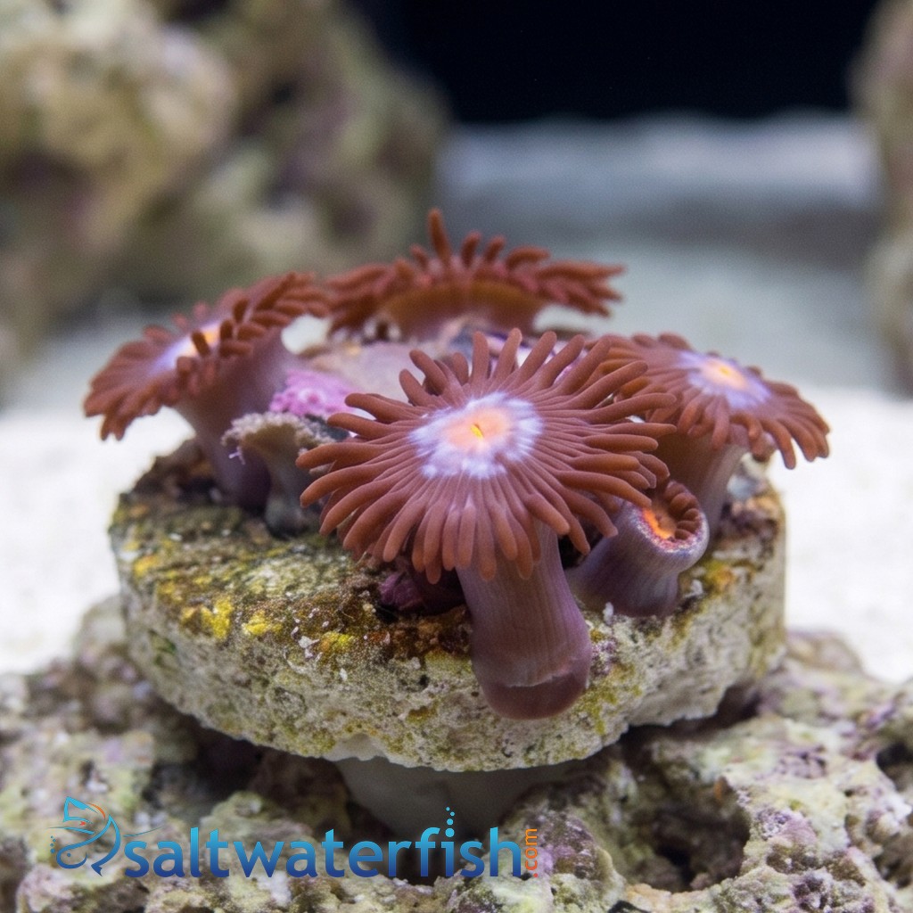 Zoanthid : Blue Steel - Aquacultured