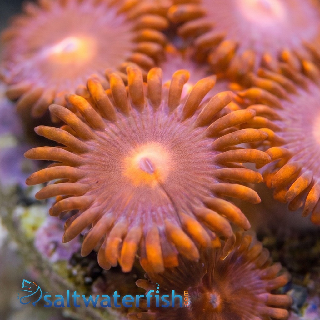 Zoanthid : Clementine - Aquacultured
