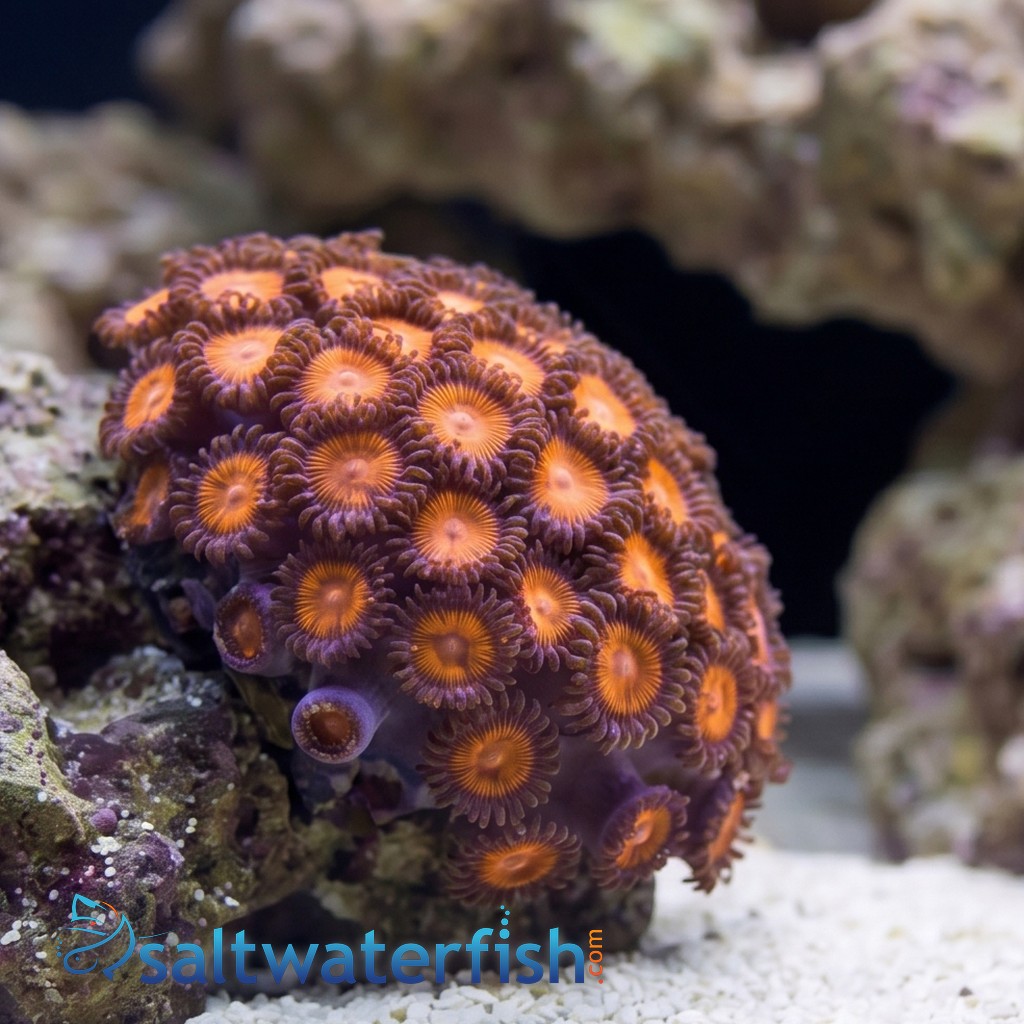 Zoanthid Red Hot - Aquacultured