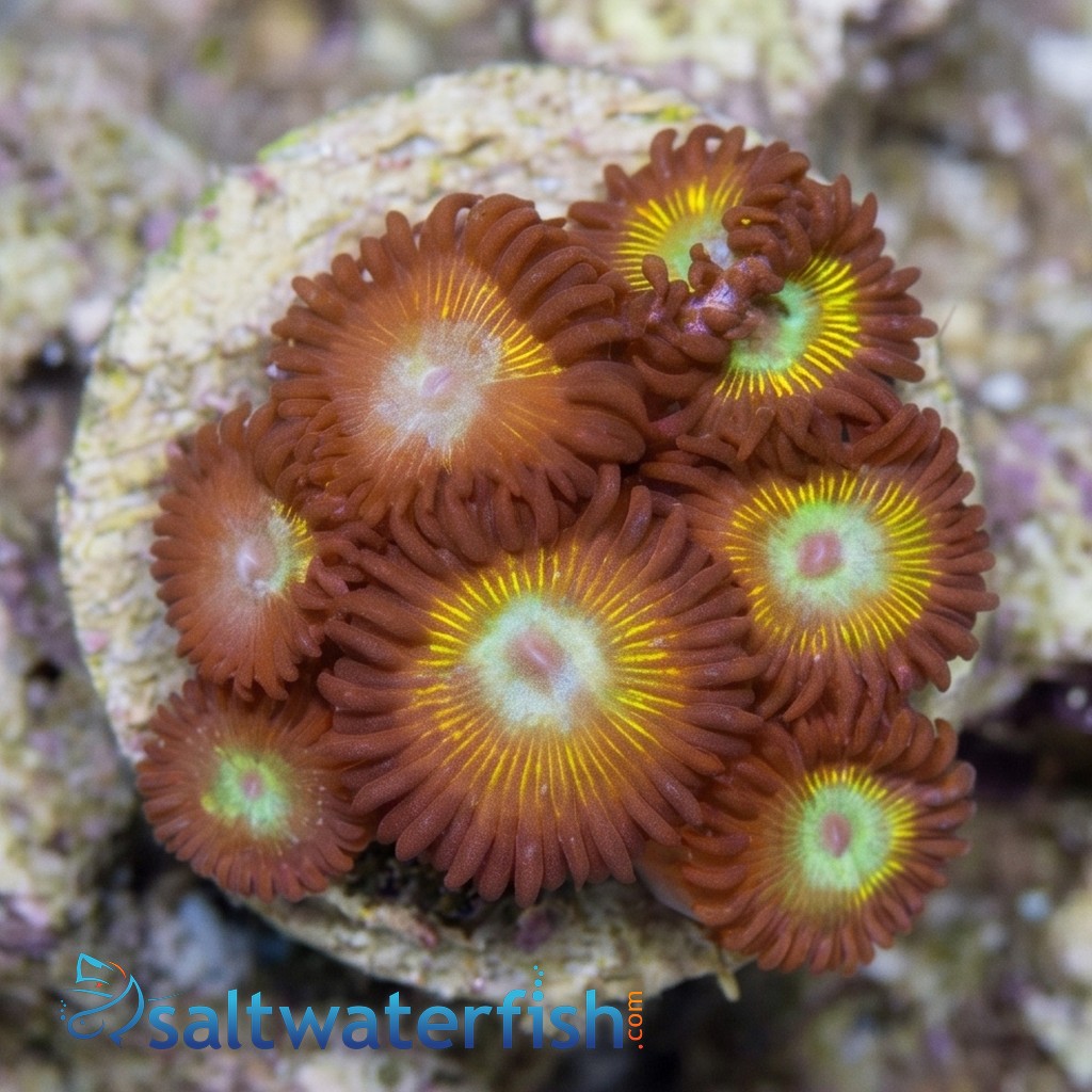 Zoanthid Saltwater Taffy - Aquacultured