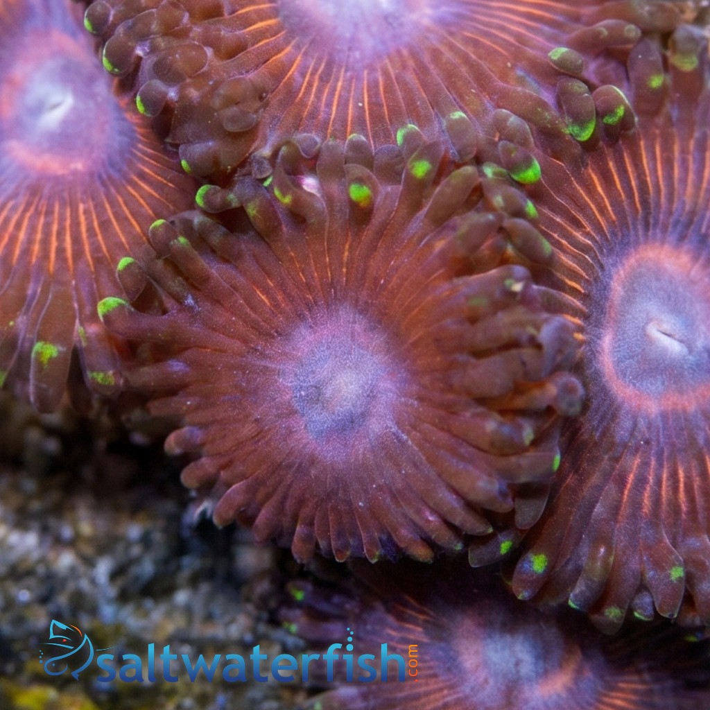 Zoanthid Space Queen - Aquacultured