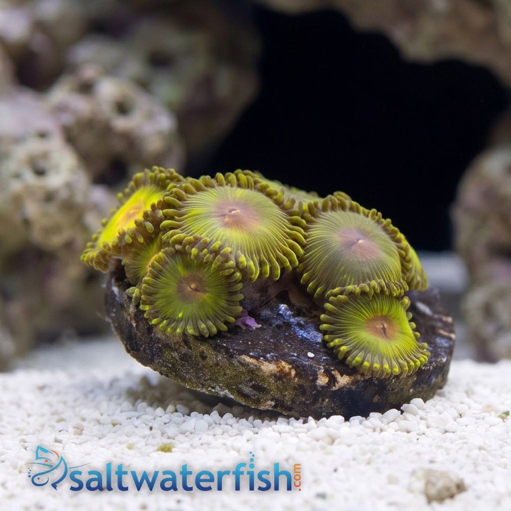 Zoanthid Goldeneye - Aquacultured