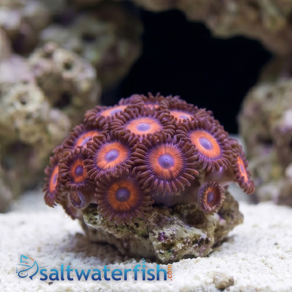 Colony Rock (Zoanthid): "KeddRedd" - Australia