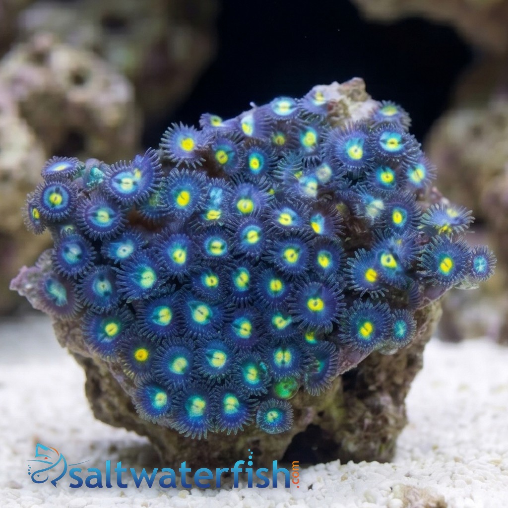 Blue/Green Zoanthid - Pacific