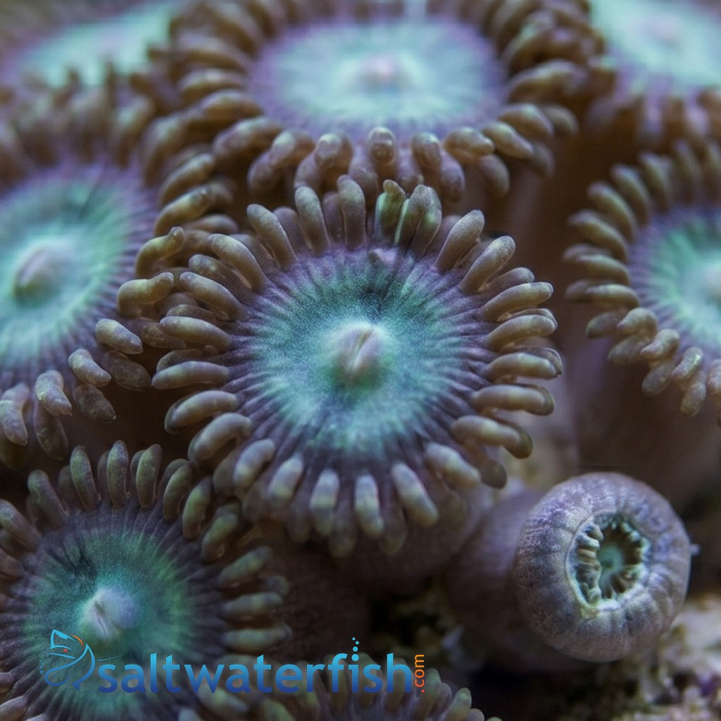 Colony Rock (Zoanthid): Green